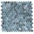 Onice Blue Glass Matte Mosaic 2