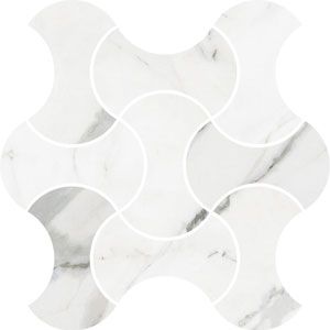 Greige Porcelain Glossy Mosaic 2