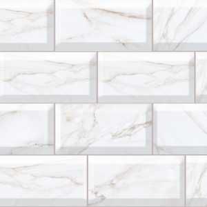 White Ceramic Glossy Tile 2
