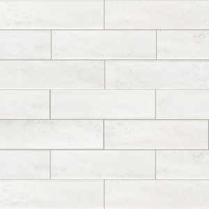 White Ceramic Glossy Tile 2