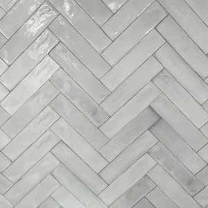 All White Ceramic Glossy Tile 2